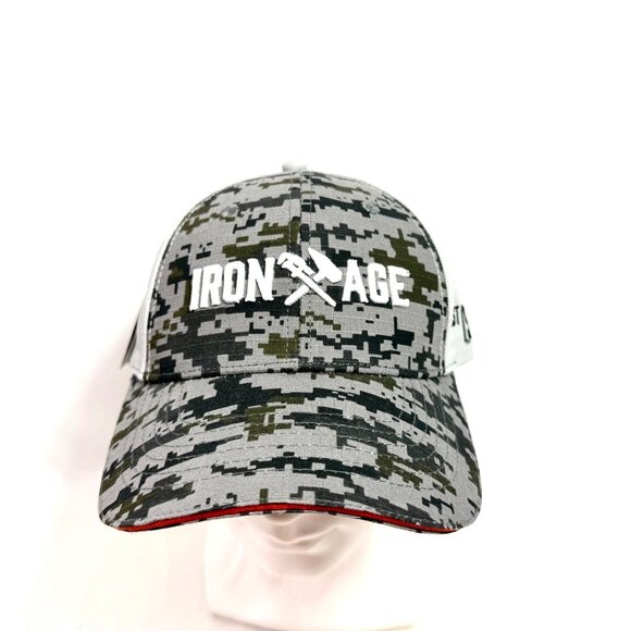 Iron Age Adjustable Baseball Style Hat/Cap - OSFM - Picture 1 of 10